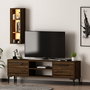 Hanah Home Soporte para TV Bien - Walnut